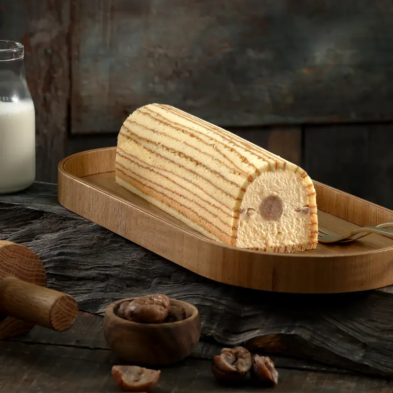 Baumkuchenterrine Kastanie - Bonnevit Feinbäckerei